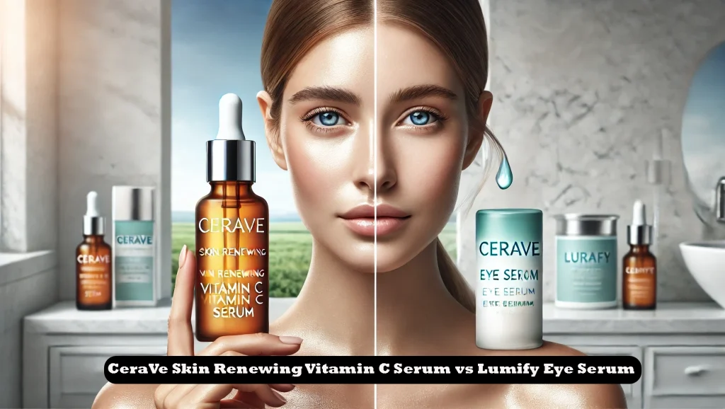 CeraVe Skin Renewing Vitamin C Serum vs Lumify Eye Serum: Which 