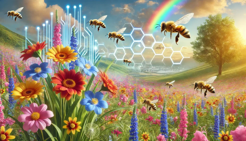 a Symbiotic Relationship Flowers and Bees EDN Tech