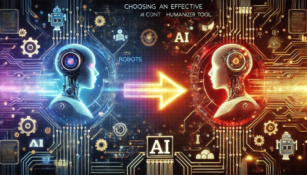 Choosing an Effective AI Content Humanizer Tool